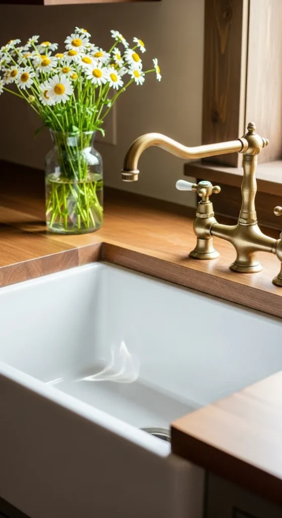 Add a Farmhouse Sink