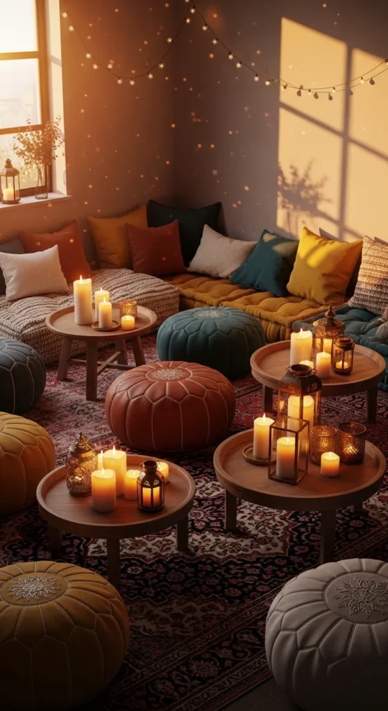 Create a Cozy Floor Seating Area