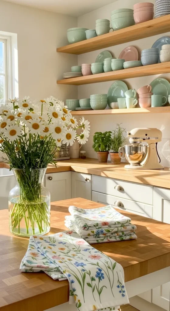 Floral Spring Kitchen