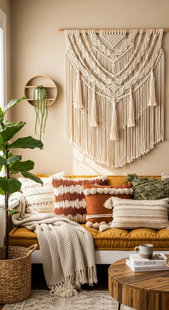 Hang Macramé Wall Art