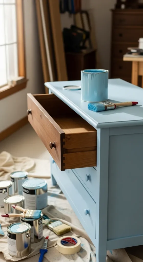 Upgrade Old Furniture with Paint