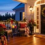 23 Gorgeous Christmas Front Porch Ideas That Boost Curb Appeal