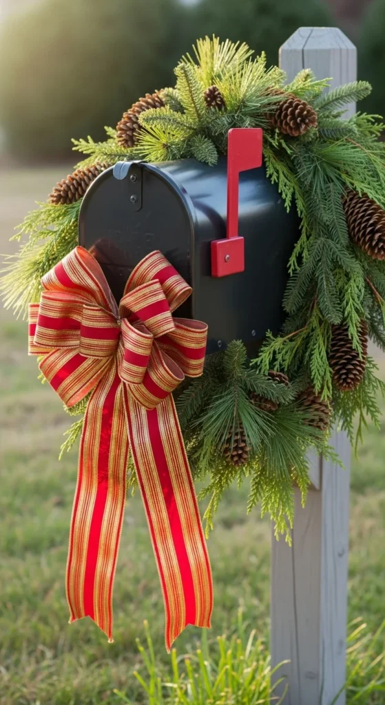 A Holiday Mailbox Makeover