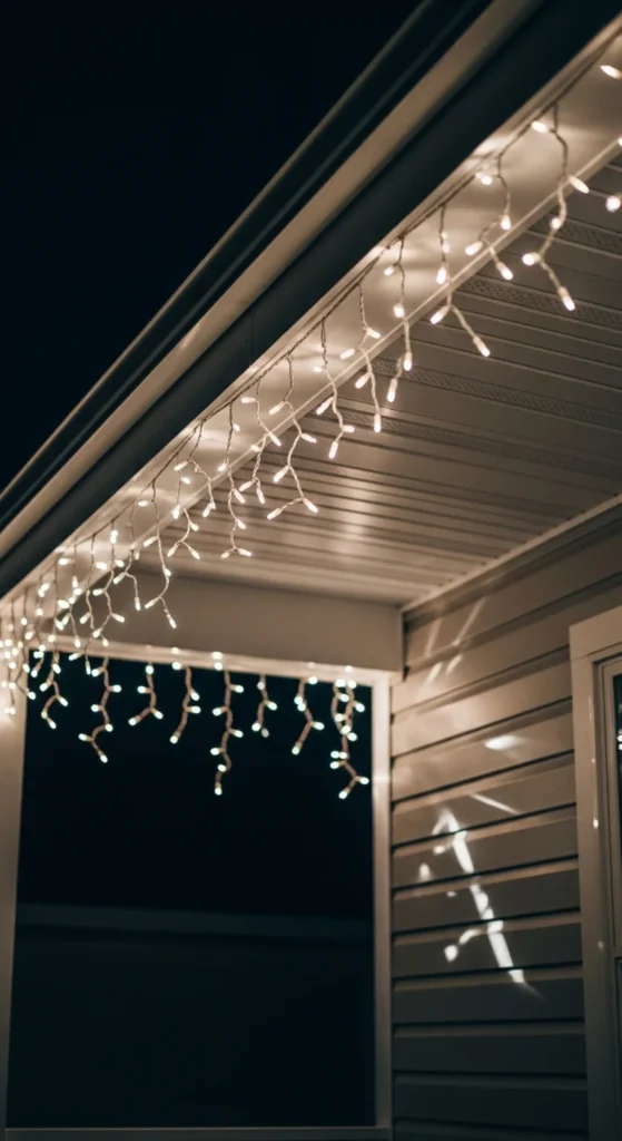 A Warm String-Light Canopy
