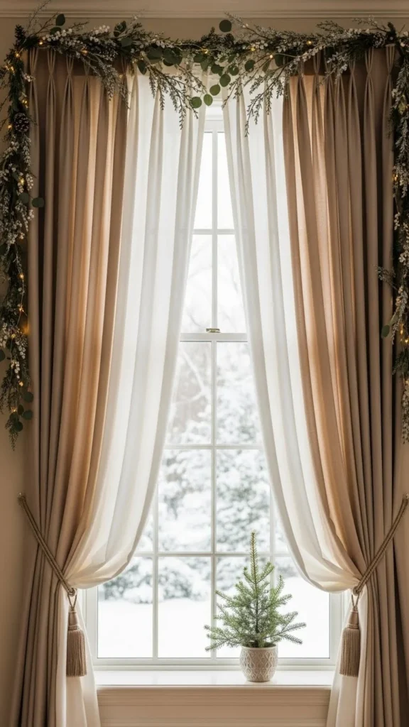 Add Cozy Seasonal Curtains