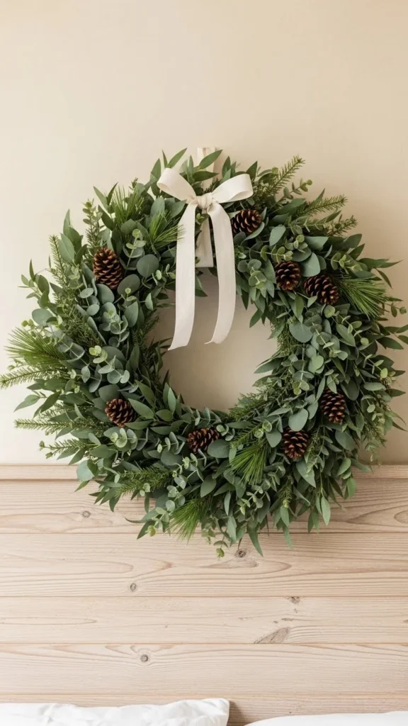 Add a Wreath Above the Bed