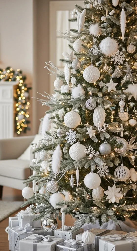 All-White Ornaments Only