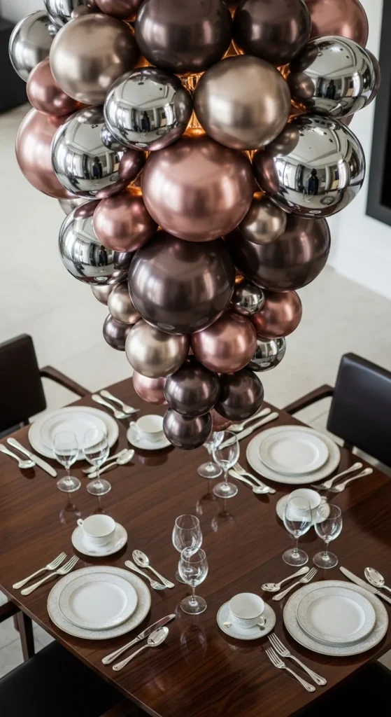Balloon Chandelier Cluster