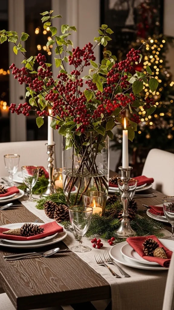Berry Branch Centerpieces
