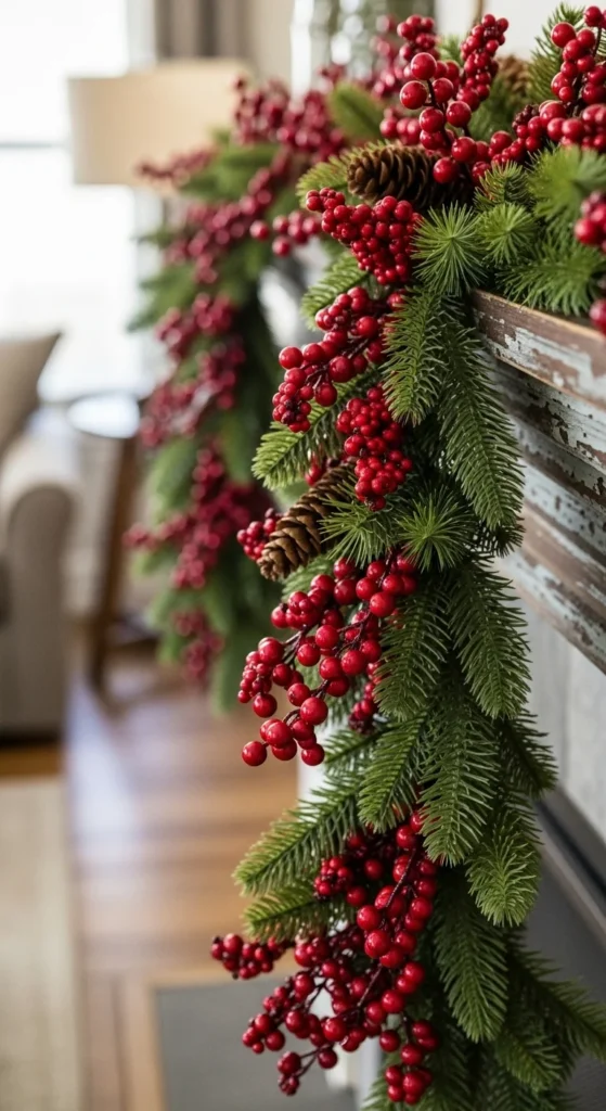 Berry and Pine Garland