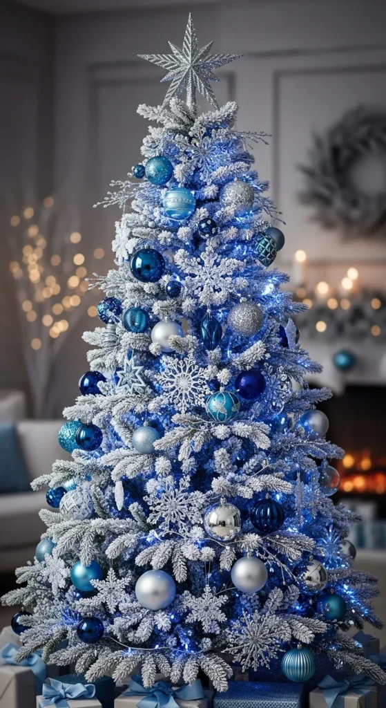 Blue & Silver Frost Theme