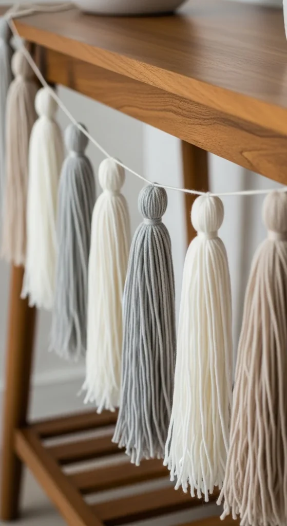 Boho Tassel Garland