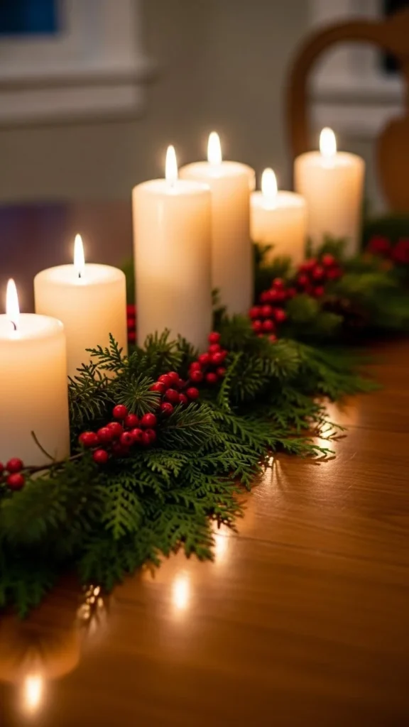 Candle Cluster Centerpiece