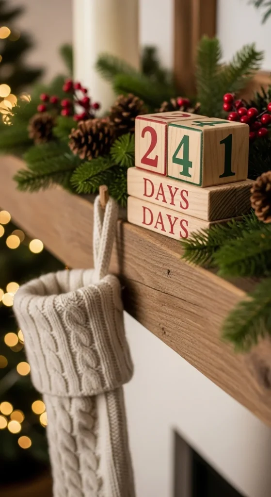 Christmas Countdown Blocks