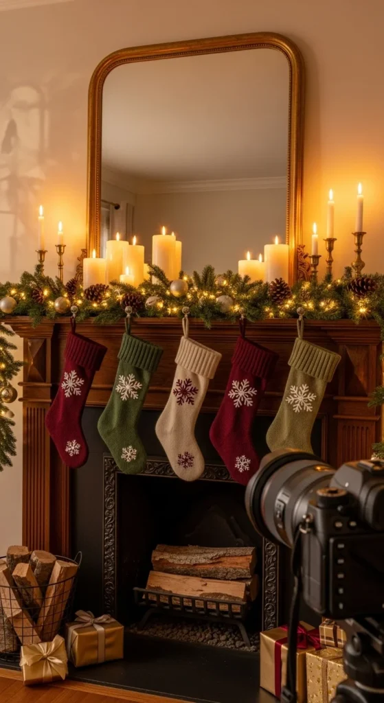 Christmas Mantel Decorations