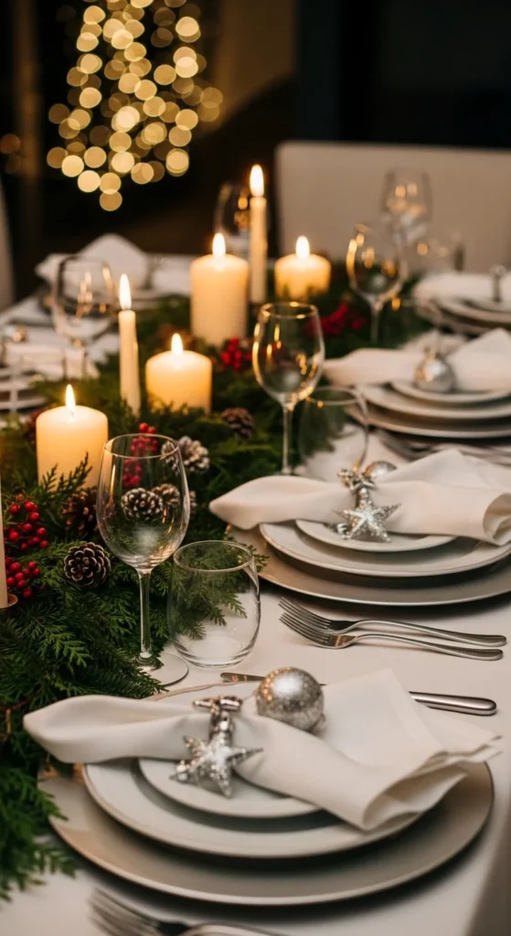 Christmas Table Settings