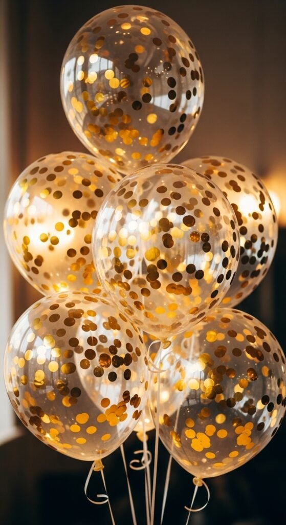 Confetti Balloon Bouquets