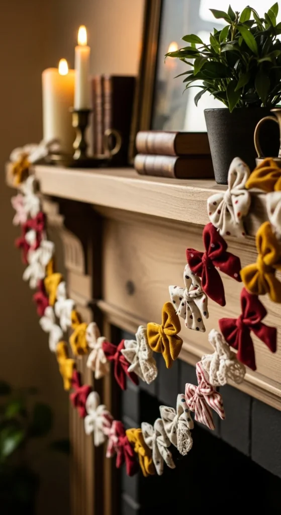 DIY Bow Garland