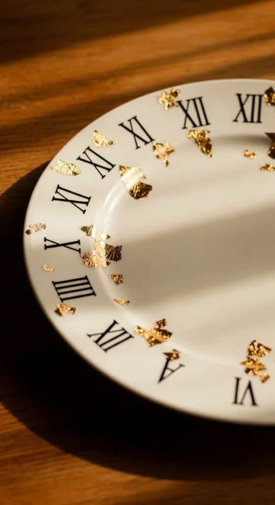 DIY Countdown Clock Plate