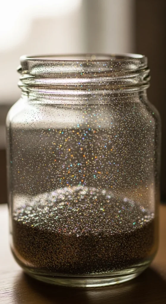 DIY Glitter Jar