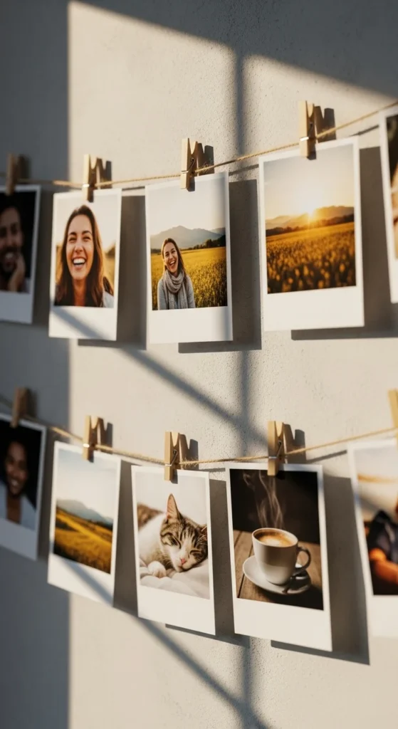 DIY Photo Memory Wall