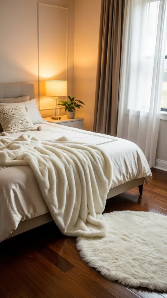 Decorate With Soft Faux Fur Accents