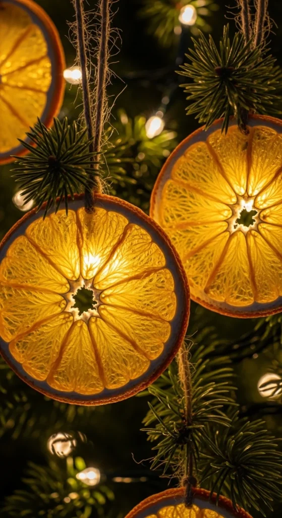 Dried Orange Slice Ornaments