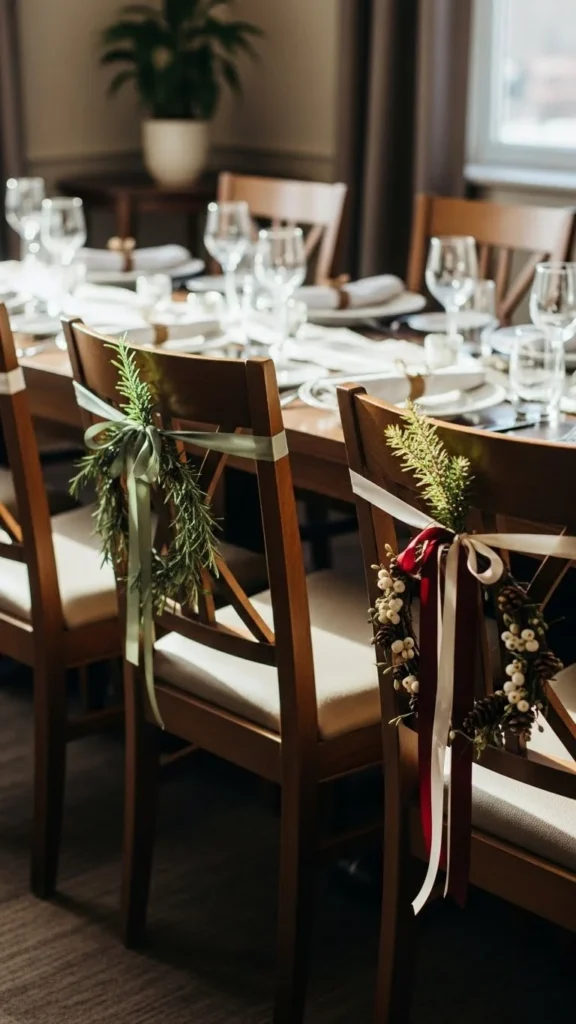 Festive Chair Decorations