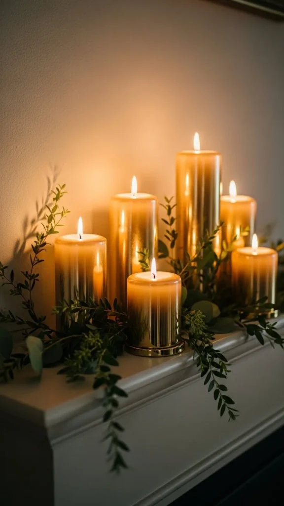 Golden Glow Candle Lineup