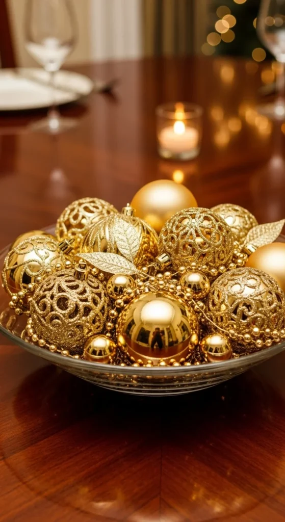 Golden Ornament Bowl