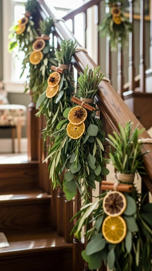 Greenery Bundles with Citrus Slices