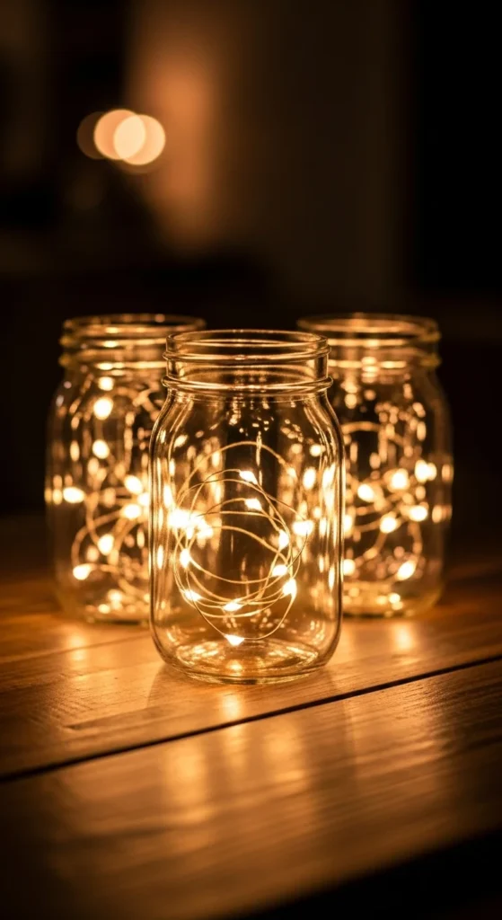 Mason Jar Light Lanterns
