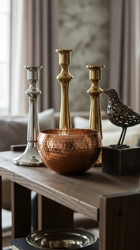 Metallic Accents with Restraint