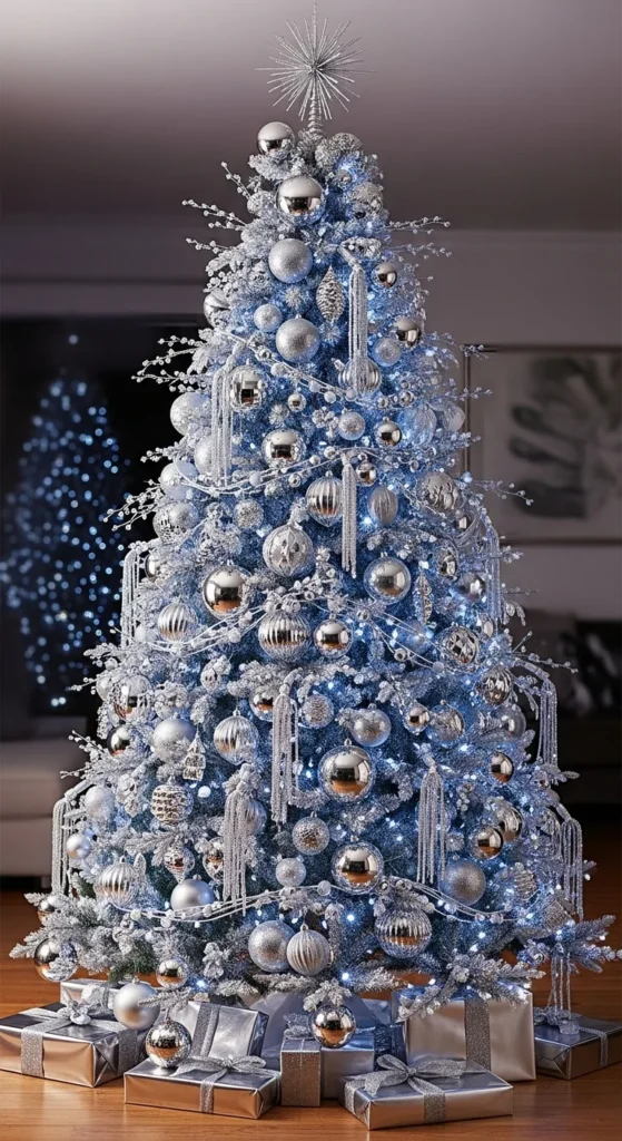 Metallic Silver Shine