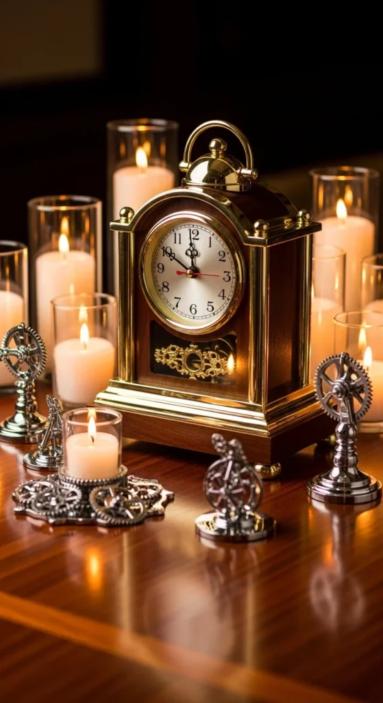 Midnight Clock Display