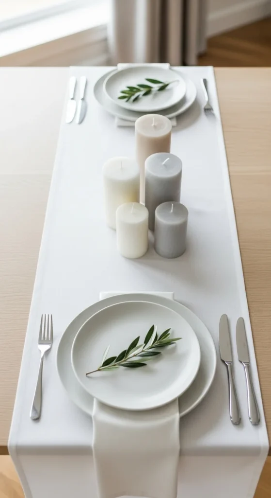 Minimalist Table Decor