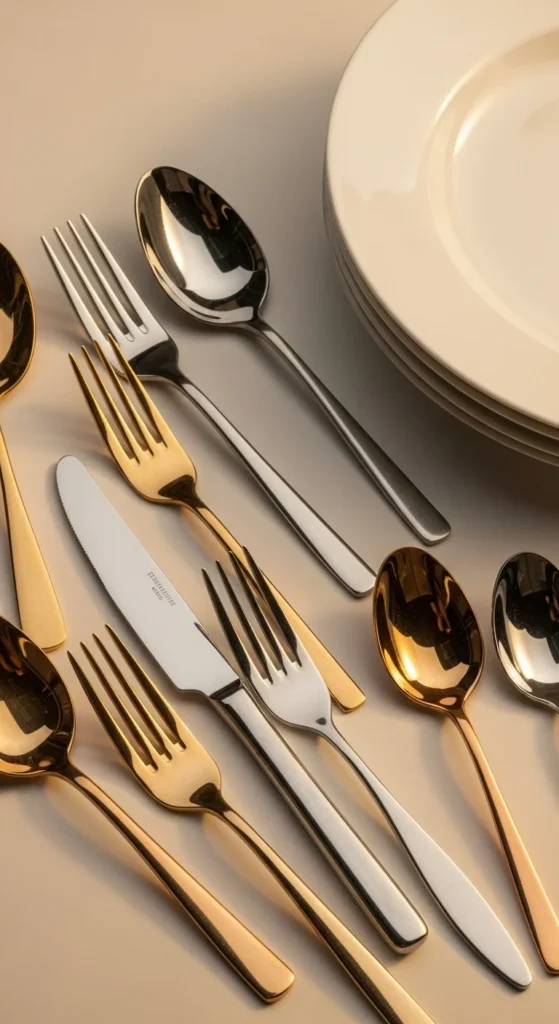 Mixed Metal Flatware