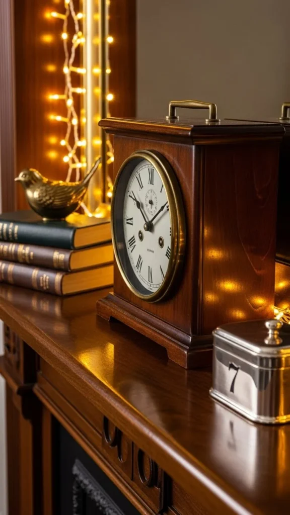 New Year Countdown Mantel