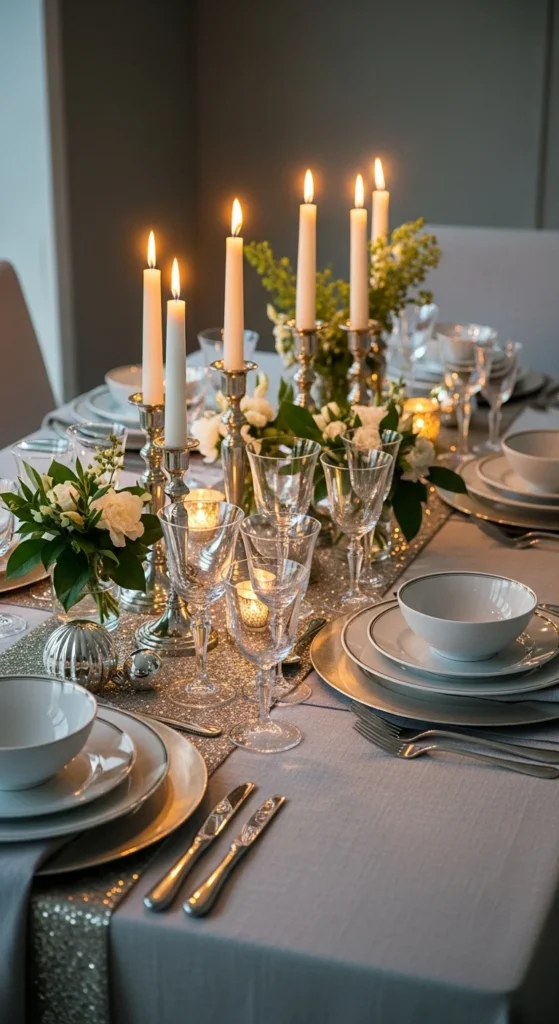 New Year Table Settings