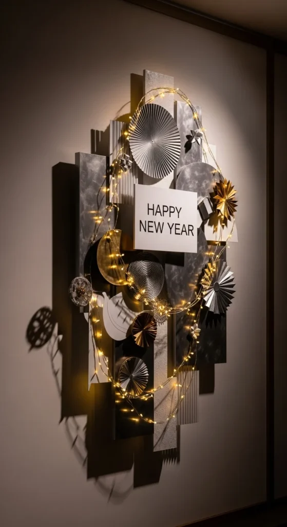 New Year Wall Decor
