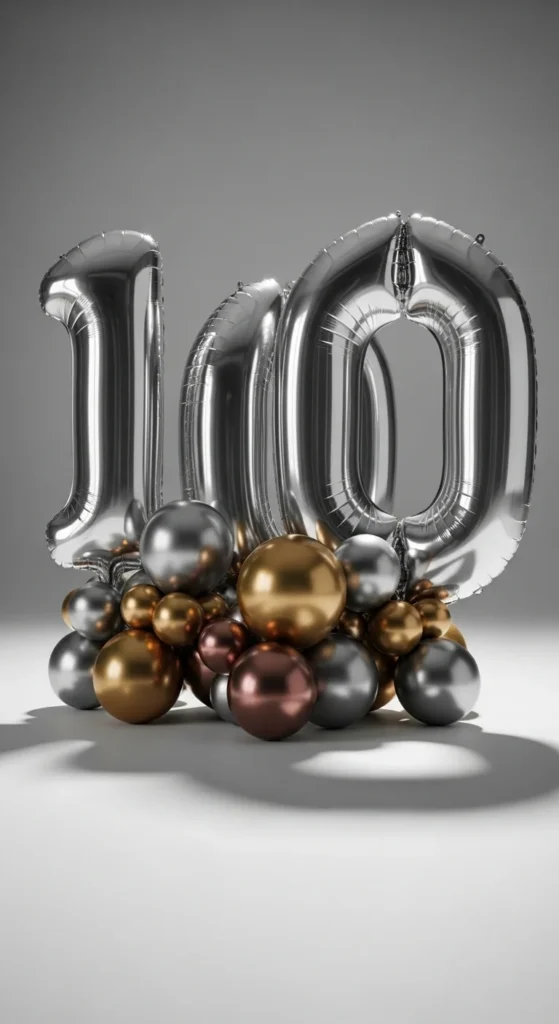 Oversized Number Balloons