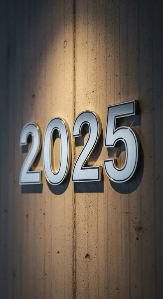 Oversized Number Cutouts