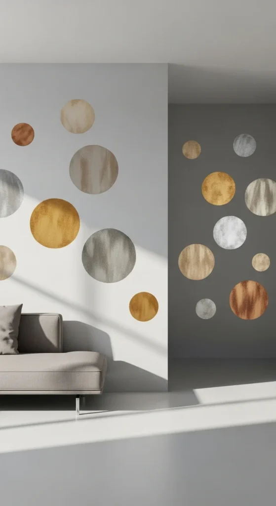 Painted Accent Circles