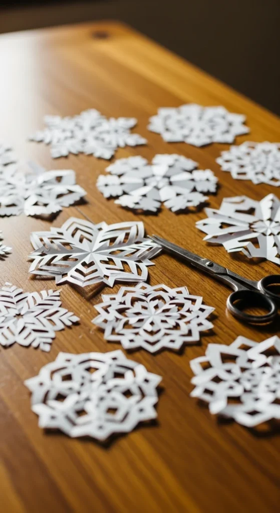 Paper Snowflakes (Durable Cardstock Version)