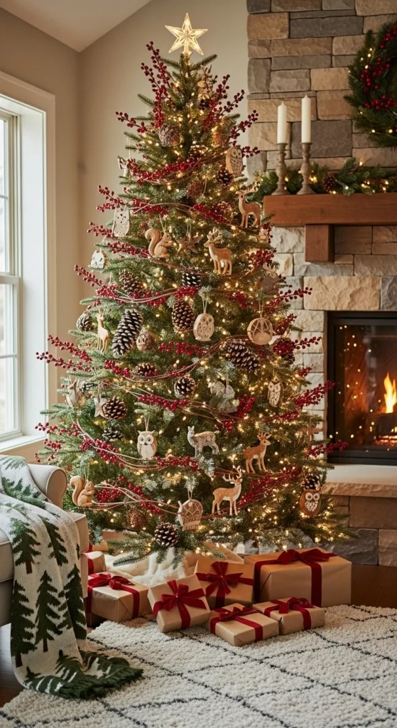 Red Berry Woodland Style