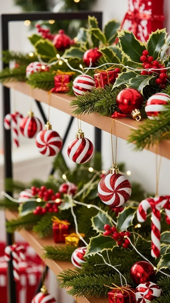 Red-and-White Holiday Color POP