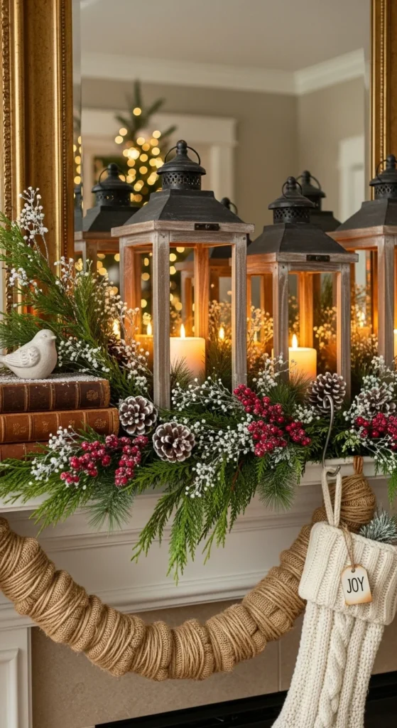 Rustic Wood Lanterns