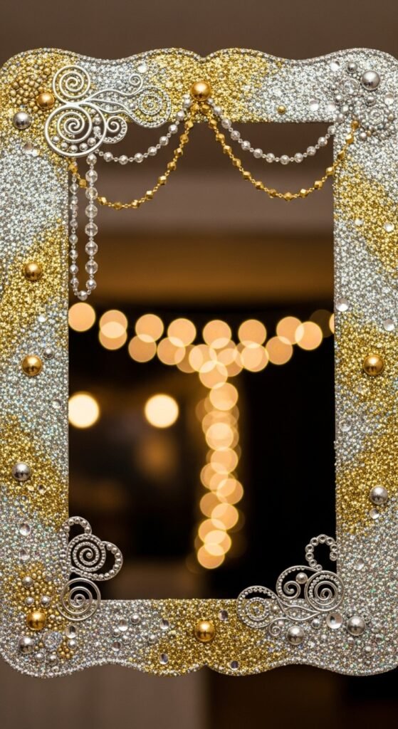 Shimmering Photo Booth Frame