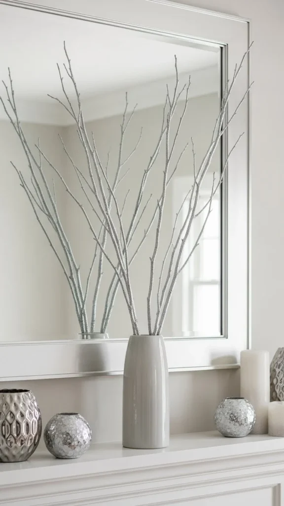 Silver Branch Centerpiece