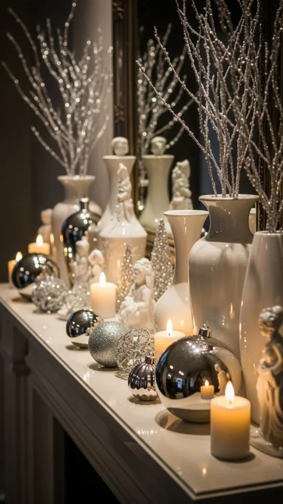 Silver and White Winter Mix